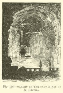 Caverna nas minas de sal de Wieliczka de English School