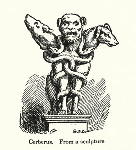 Cerberus (litho) de English School