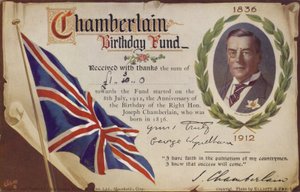 Fundo de Aniversário Chamberlain de English School