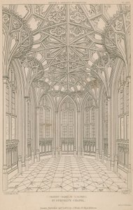 Capela capela, em, claustros, st, stephens, capela, westminster, palácio de English School