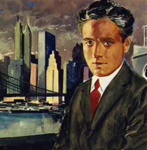 Chaplin partiu para Nova York como membro da trupe do music hall Fred Karnos de English School