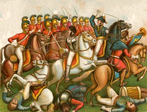 Carga dos Guardas, Waterloo de English School