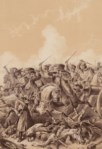 Carga da Brigada Ligeira (litografia) de English School