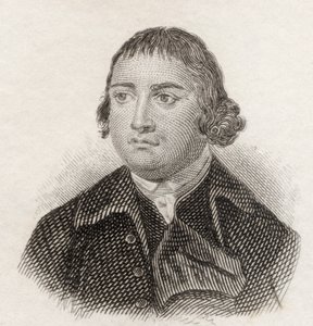 Charles Churchill, do "Crabb&39;s Historical Dictionary", publicado em 1825 de English School