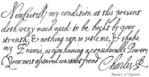 Charles I da Inglaterra de English School