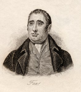 Charles James Fox, do "Crabb&39;s Historical Dictionary", publicado em 1825 de English School