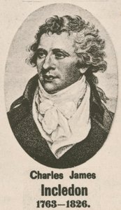 Charles James Incledon (gravura) de English School