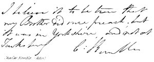 Charles Kemble, (ator) de English School