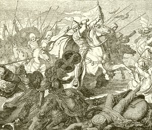 Charles Martel na Poictiers