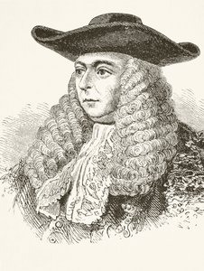 Charles Pratt, 1º Conde de Camden, de "A História Nacional e Doméstica da Inglaterra", de William Hickman Smith Aubrey (1858-1916) publicou Londres, c.1890 de English School