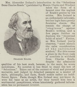 Charles Reade (gravura) de English School