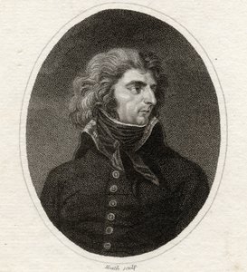 Carlos XIV (1783-1844) Rei da Suécia e da Noruega (1818-44), gravado por Heath, de "The Gallery of Portraits", publicado em 1833 de English School