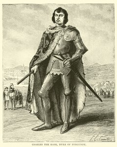 Charles o Rash, duque de Borgonha de English School