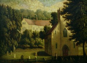 Casa Chawton e Igreja, 1809 de English School