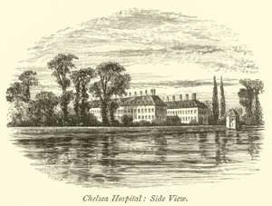 Hospital Chelsea, Vista Lateral de English School