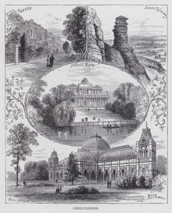 Cheltenham (gravura) de English School