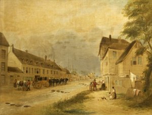 Cheltenham High Street, 1740 de English School
