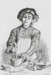 Químico (gravura) de English School