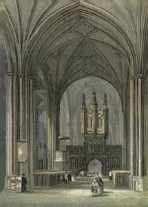 Catedral de Chester, a capela da senhora de English School