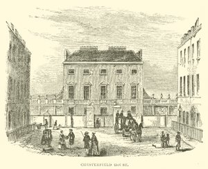 Chesterfield House (gravura) de English School