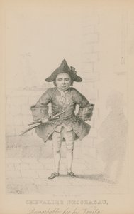 Chevalier Desseasau, notável por sua vaidade de English School
