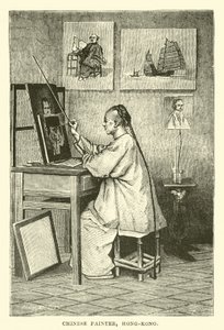 Pintor chinês, Hong-Kong de English School