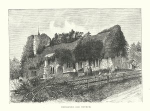 Igreja Velha de Chingford (gravura) de English School