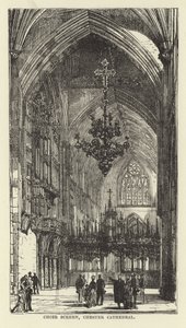 Tela do Coro, Chester Cathedral de English School