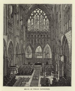 Coro da Catedral de Wells de English School