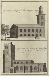 Igreja de Cristo, Surrey e a Igreja Paroquial de Santa Maria em Lambeth de English School