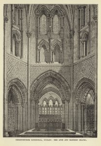 Catedral de Christchurch, Dublin, a abside e capela oriental de English School
