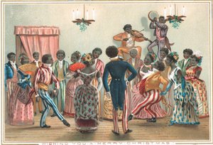 Festa de Natal (sul profundo), cartão de Natal de English School