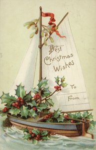Rótulo de presente de Natal de English School