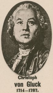 Christoph von Gluck (gravura) de English School