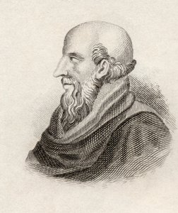 Crisipo de Soli, do &39;Crabbes Historical Dictionary&39;, publicado em 1825 de English School
