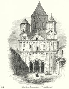 Igreja de Marmoutier (gravura) de English School