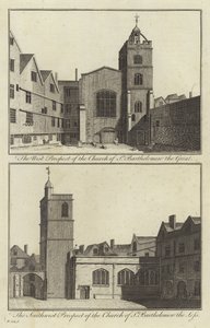 Igreja de São Bartolomeu, o Grande e Igreja de São Bartolomeu, o Menos, Londres de English School