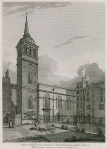 Igreja de St Peter upon Cornhill, Londres de English School