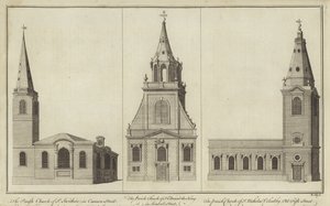Igrejas, de, st, swithin, canhão, rua, st, edmund, a, rei, lombard, rua, e, st nicholas cole abadia, antigas, peixe, rua