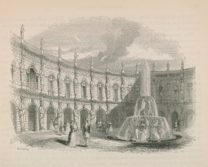 Corte Circular em Whitehall de English School