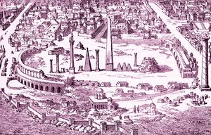 Circo e Hipódromo de Christian Constantinopla, ilustração do 