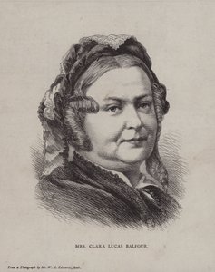 Clara Lucas Balfour, ativista de temperança inglesa de English School