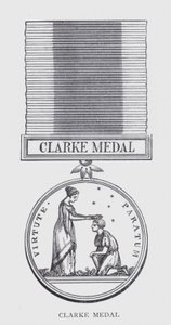 Medalha Clarke (litho) de English School