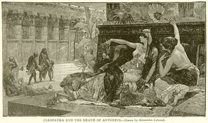 Cleópatra e a morte de Antonius de English School
