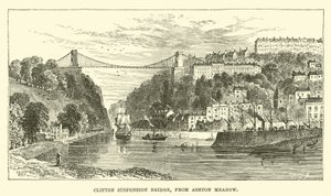 Clifton Suspension Bridge, de Ashton Meadow de English School