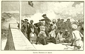 Clive Defesa de Arcot