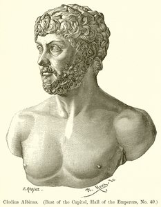 Clodius Albinus. (Busto do Capitólio, Salão dos Imperadores, nº 49)