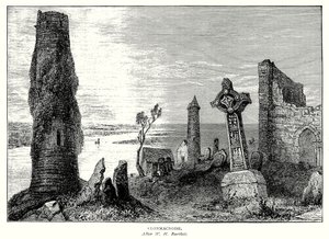 Clonmachnoise (gravura) de English School