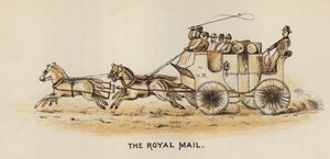 Coaches e Treinamentos: The Royal Mail (litho) de English School