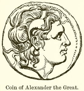 Moeda de Alexandre, o Grande de English School